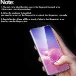 Wholesale 3D Tempered Glass Full Screen Protector with Working Adhesive In Screen Finger Scanner for Samsung Galaxy Galaxy S10+ (Plus) (Black)